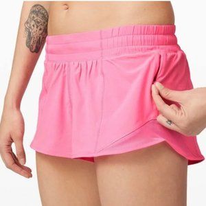 lululemon hotty hots pink size 2 2.5"